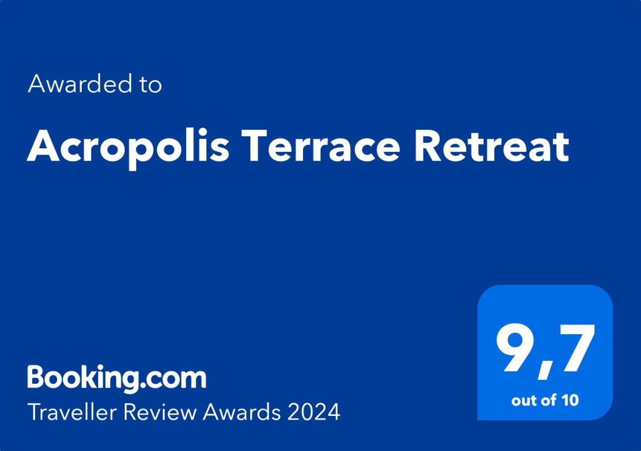 Appartamento Acropolis Terrace Retreat Atene Esterno foto